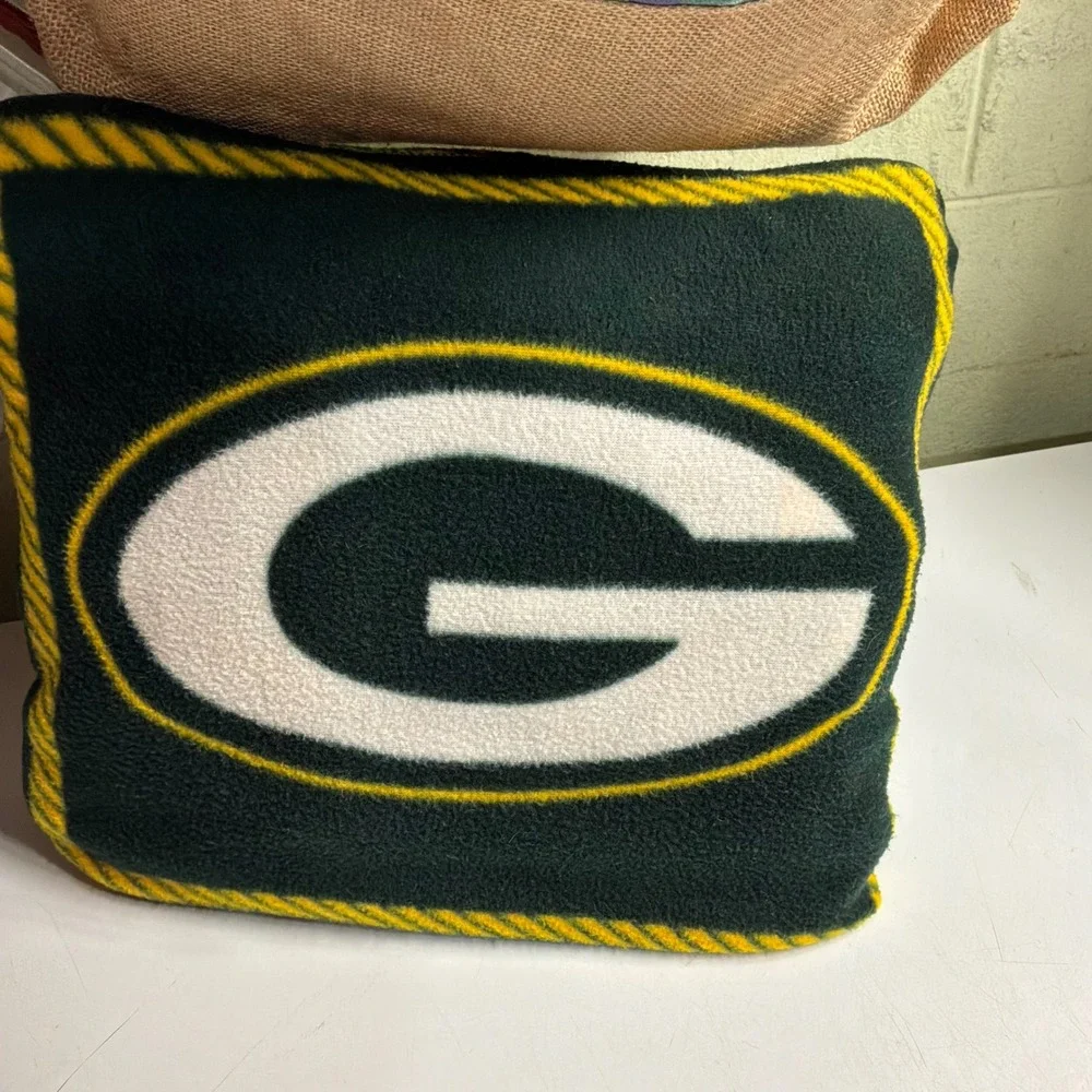 Gorpcore Unisex Snuggie Green Bay Packers Wearable Blanket OS Green Gold